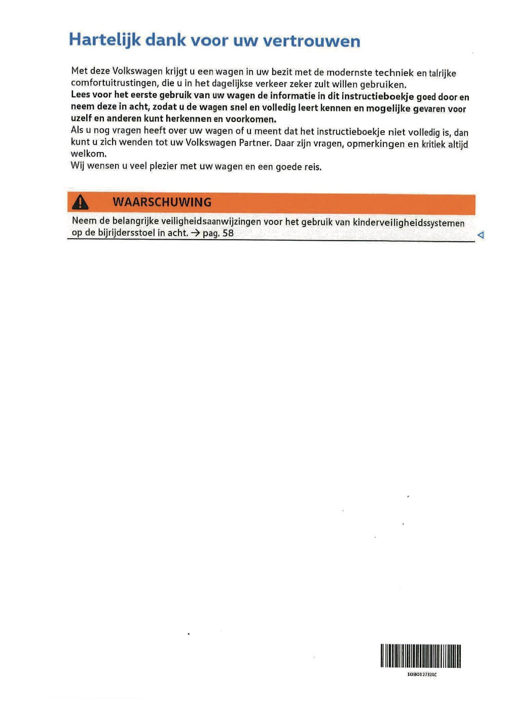 2020-2023 Volkswagen ID.3 Gebruikershandleiding | Nederlands