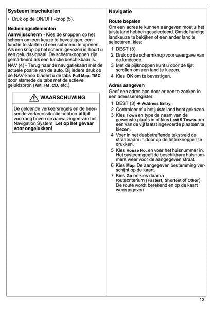 2007 Saab 9-3 Verkorte Handleiding | Nederlands