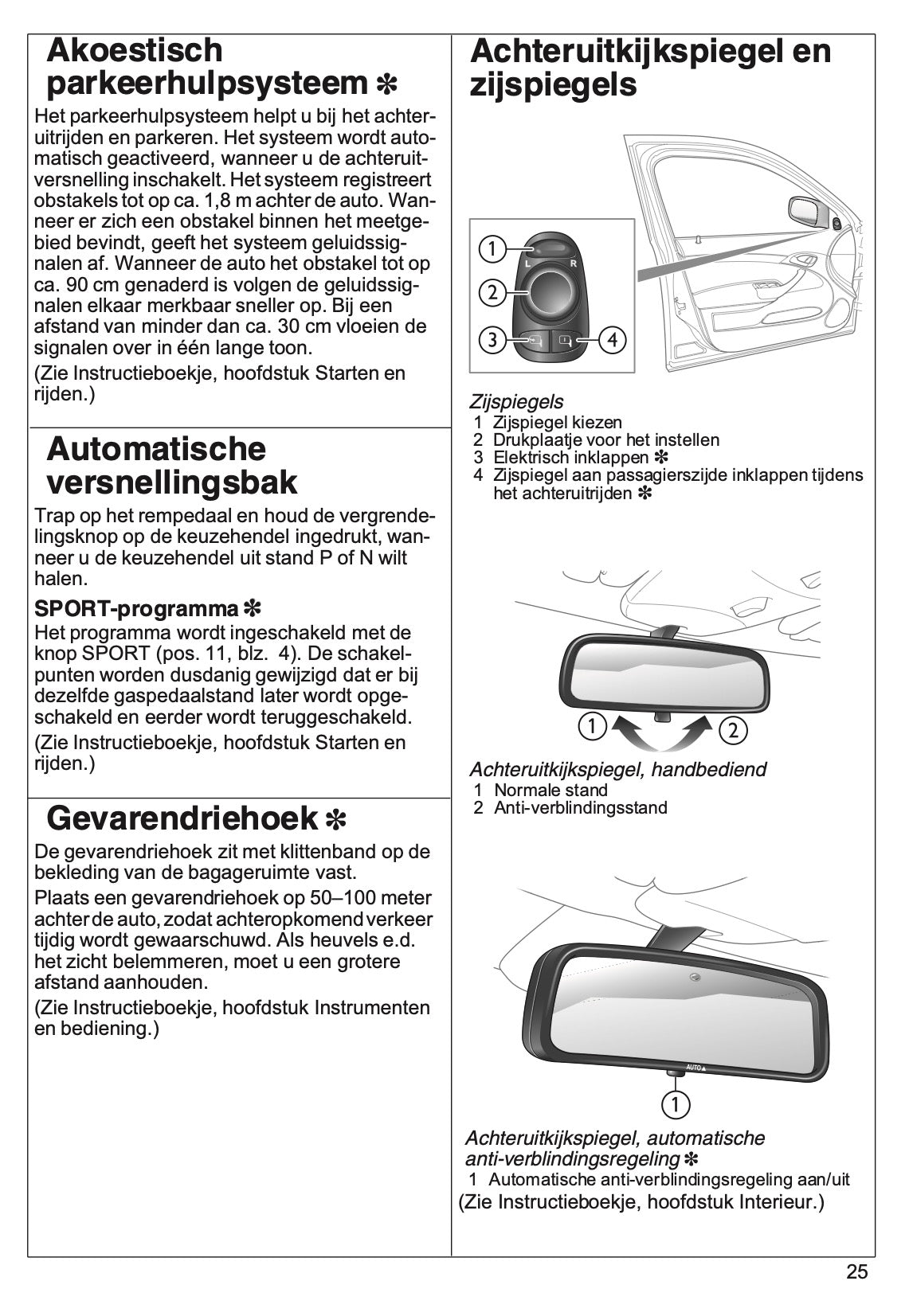 2007 Saab 9-3 Verkorte Handleiding | Nederlands