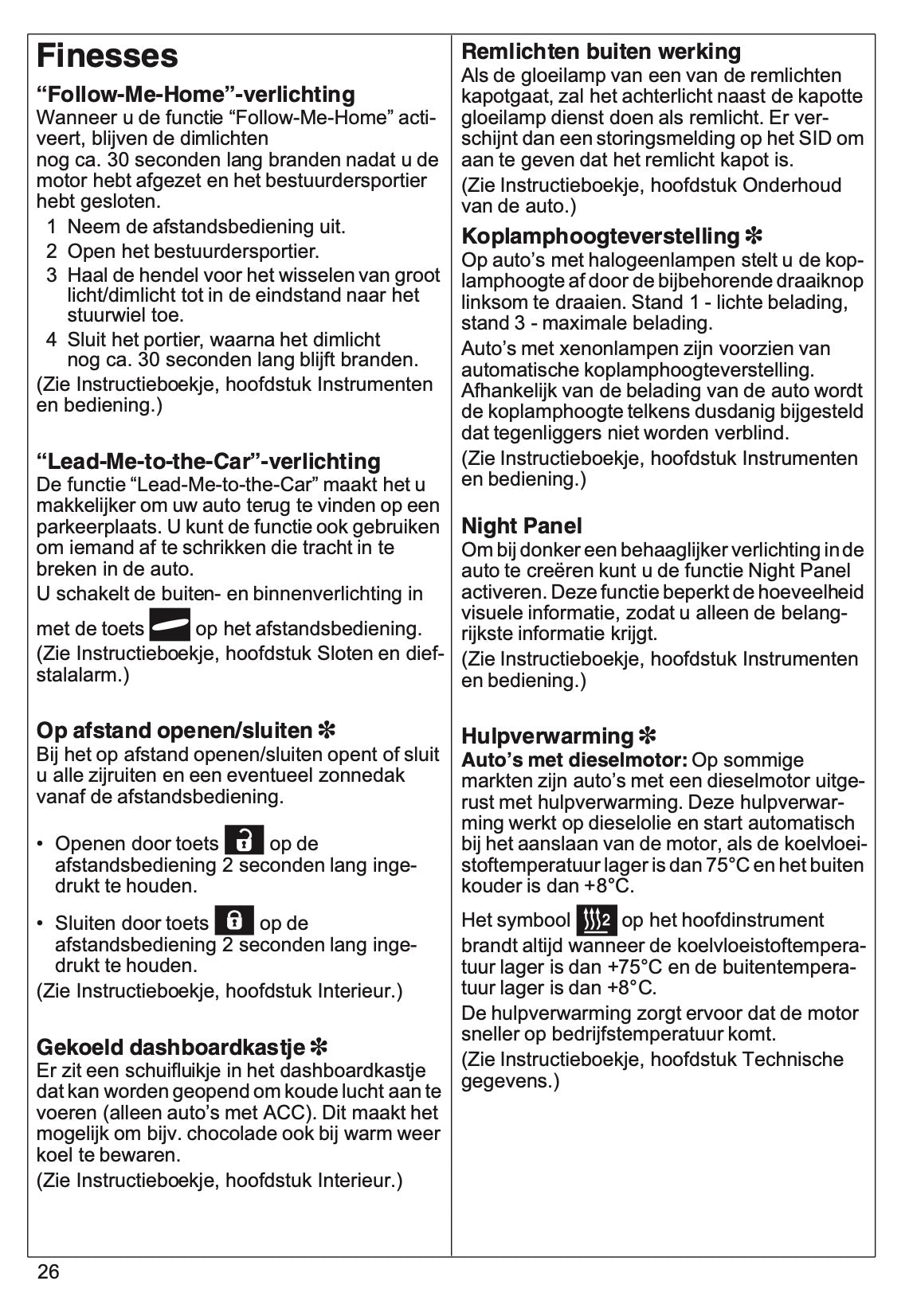 2007 Saab 9-3 Verkorte Handleiding | Nederlands
