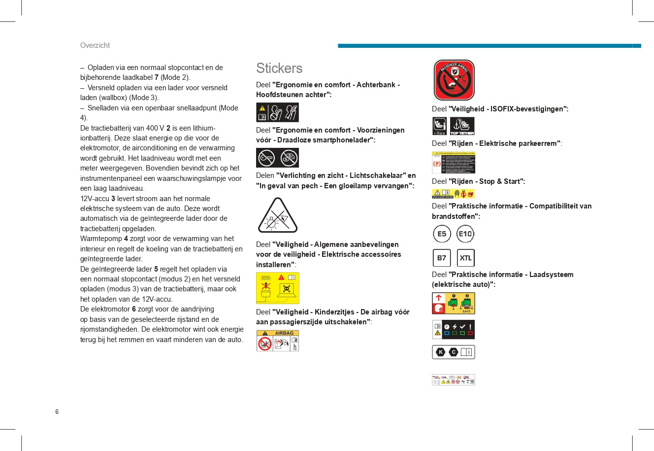 2023-2024 Peugeot 2008/2008e Owner's Manual | Dutch