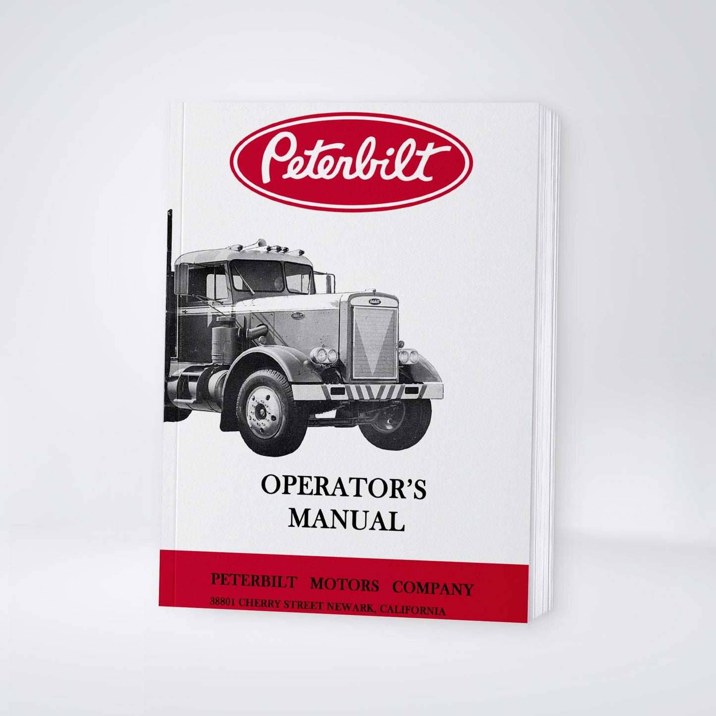 1965 Peterbilt Owner's Manual | English