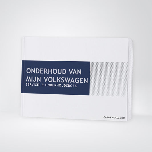 Volkswagen Onderhoudsboekje | Nederlands