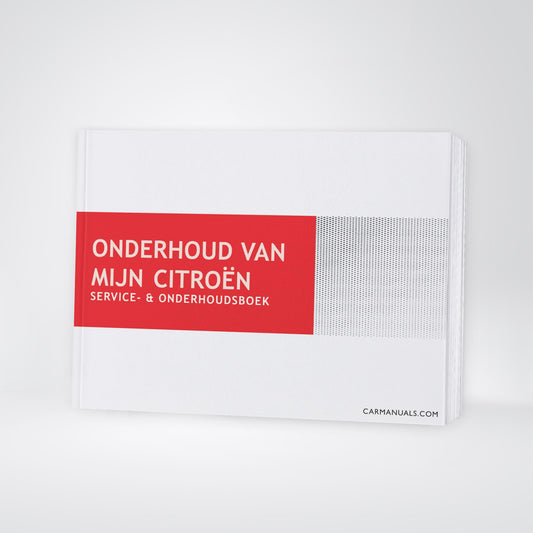 Citroën Onderhoudsboekje | Nederlands