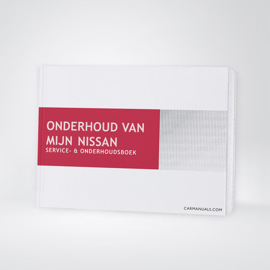 Nissan Maintenance Book | Dutch