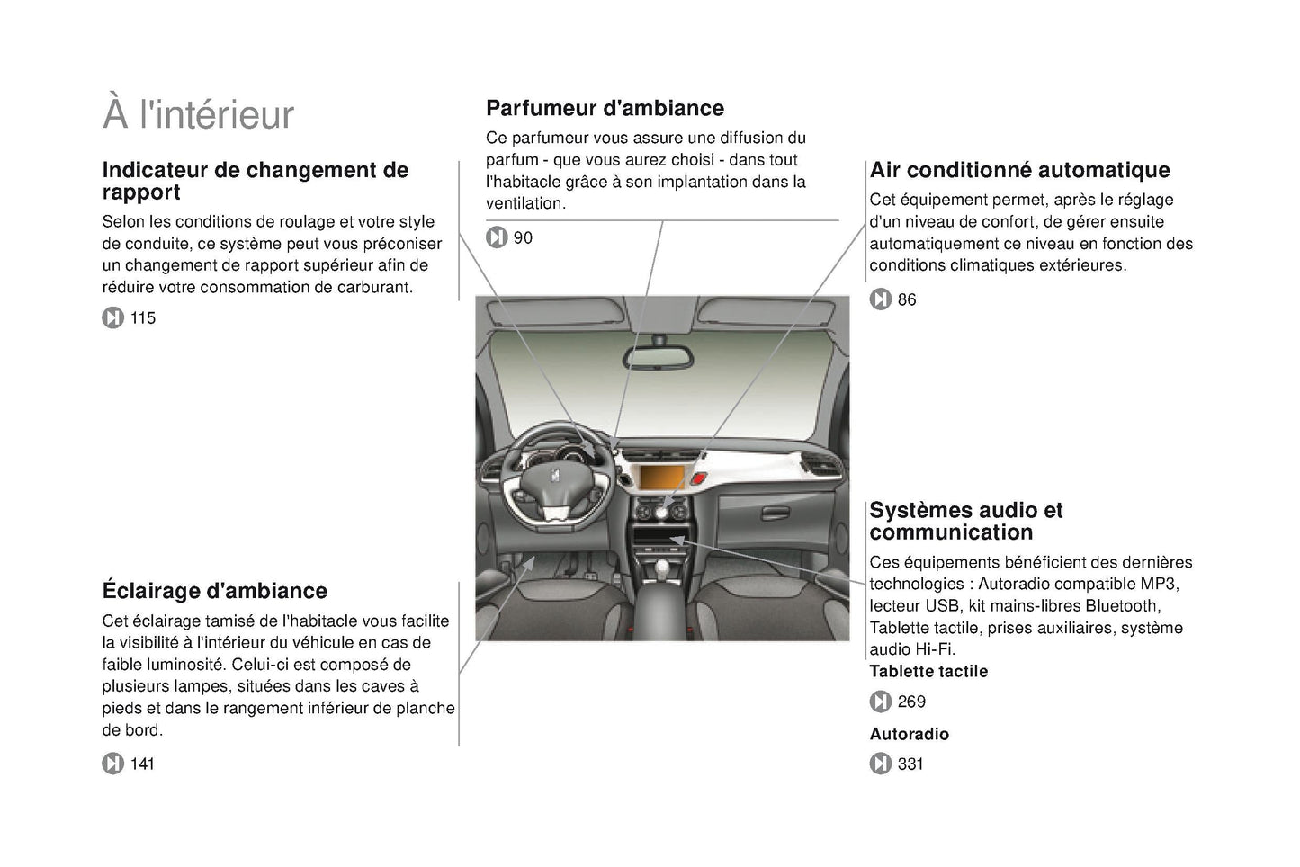 2015-2016 Citroën DS3 Manuel du propriétaire | Français