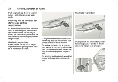 2019 Opel Grandland X Owner's Manual | Dutch