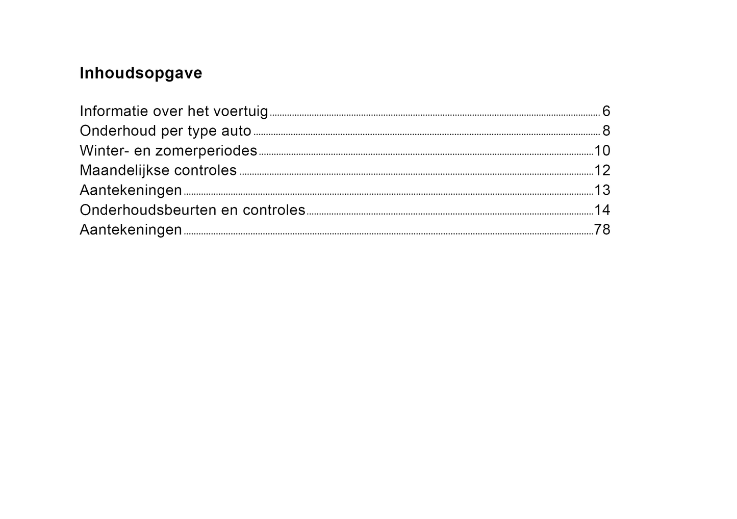 Peugeot Onderhoudsboekje | Nederlands