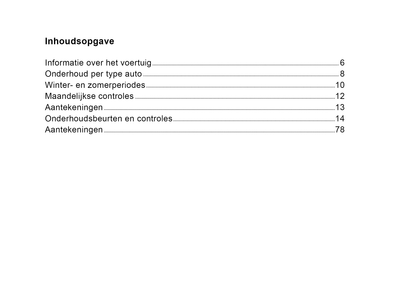 Seat Maintenance Book | Dutch