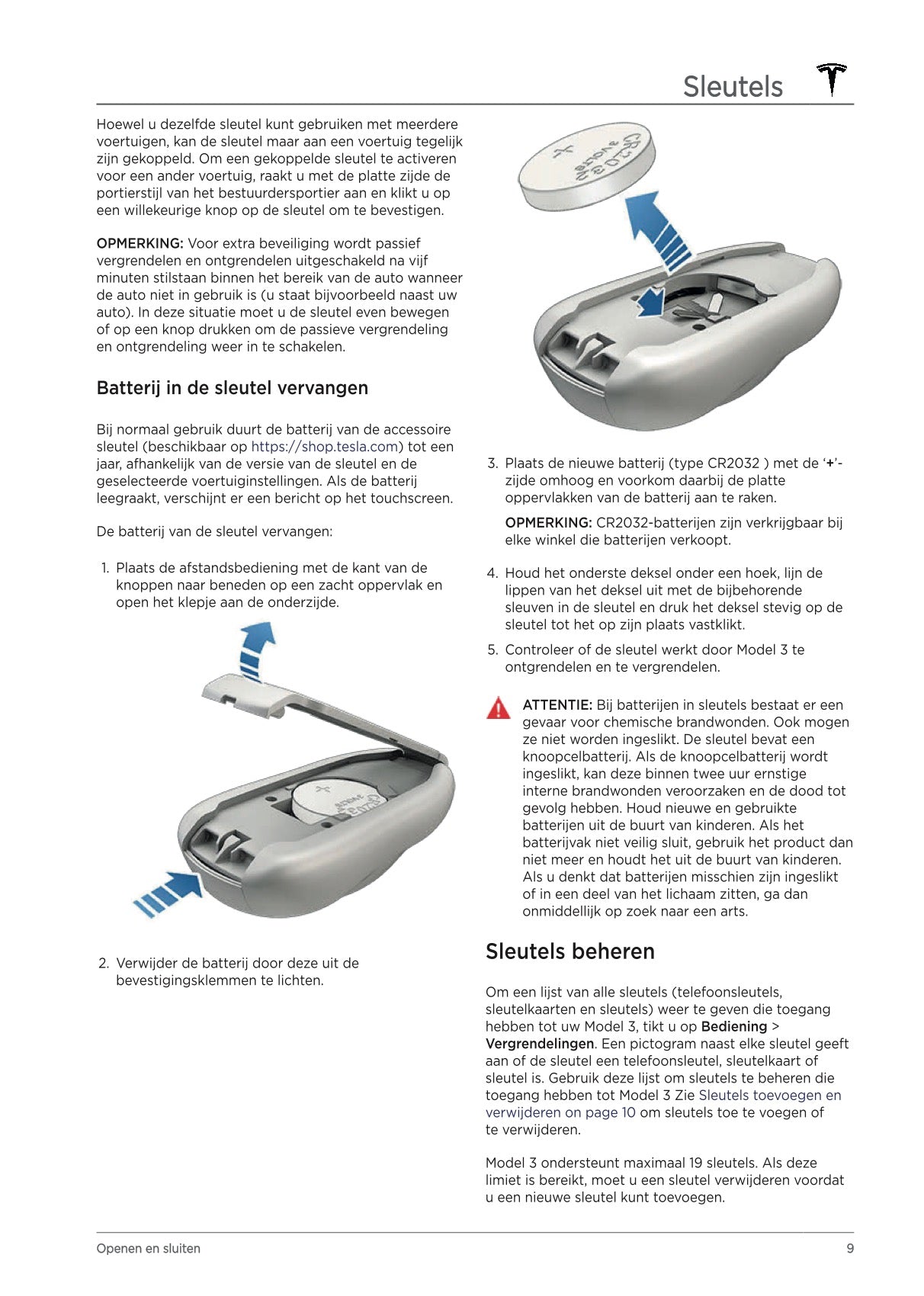 2021 Tesla Model 3 Owner's Manual | Dutch