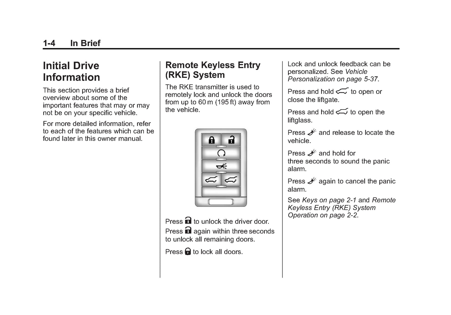 2013 Cadillac Escalade / ESV Owner's Manual | English