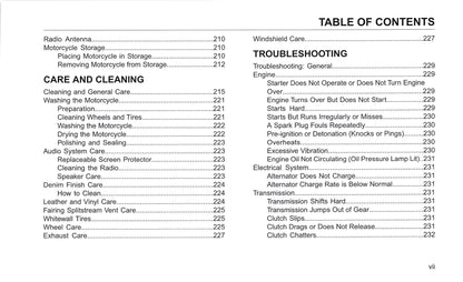 2017 Harley-Davidson Touring Gebruikershandleiding | Engels