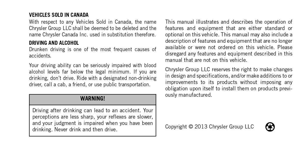 2012 Dodge Ram Truck Manuel du propriétaire | Anglais