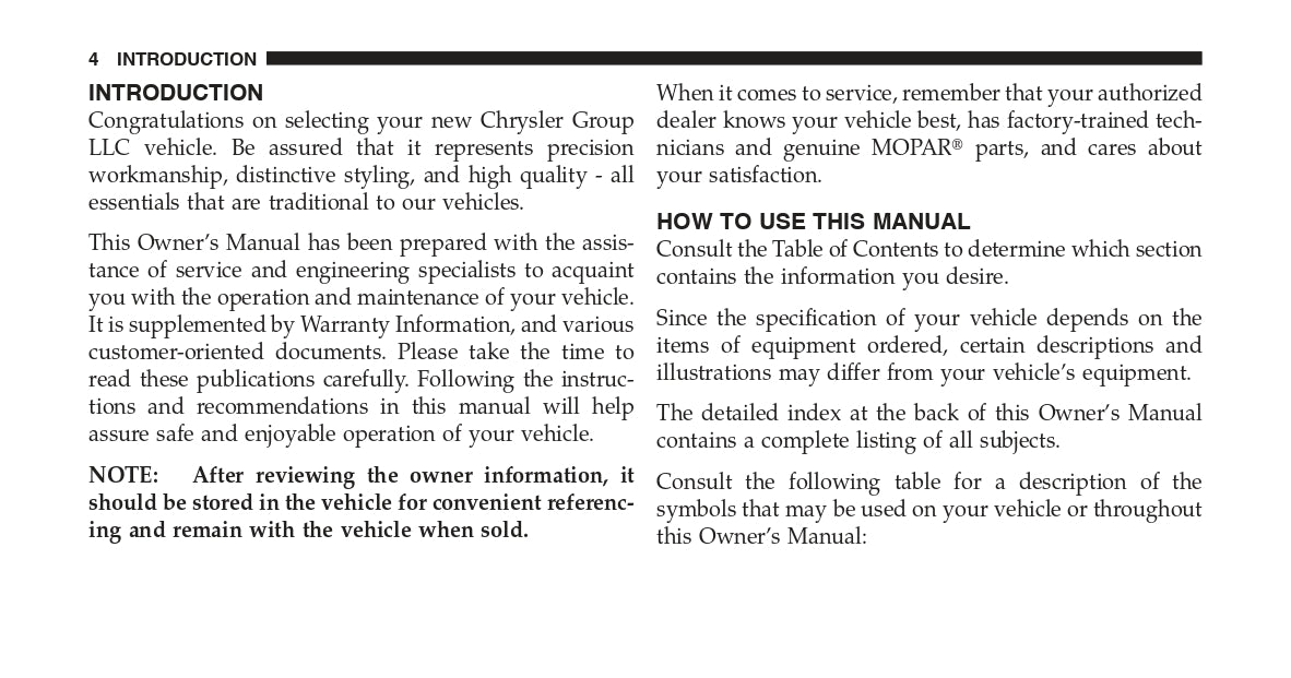 2012 Dodge Ram Truck Owner's Manual | English