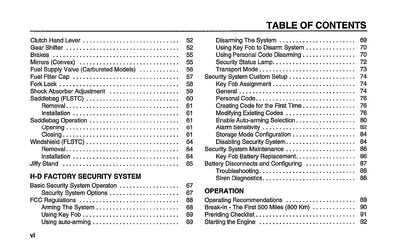 2004 Harley-Davidson Softail Owner's Manual | English