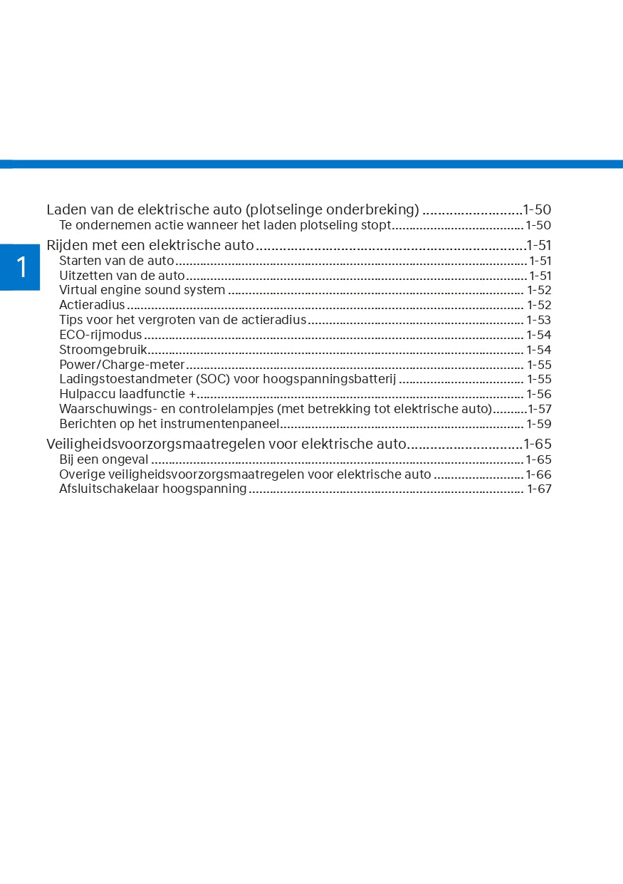 2022-2023 Hyundai Ioniq 5 Owner's Manual | Dutch