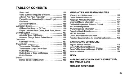 2004 Harley-Davidson Softail Owner's Manual | English