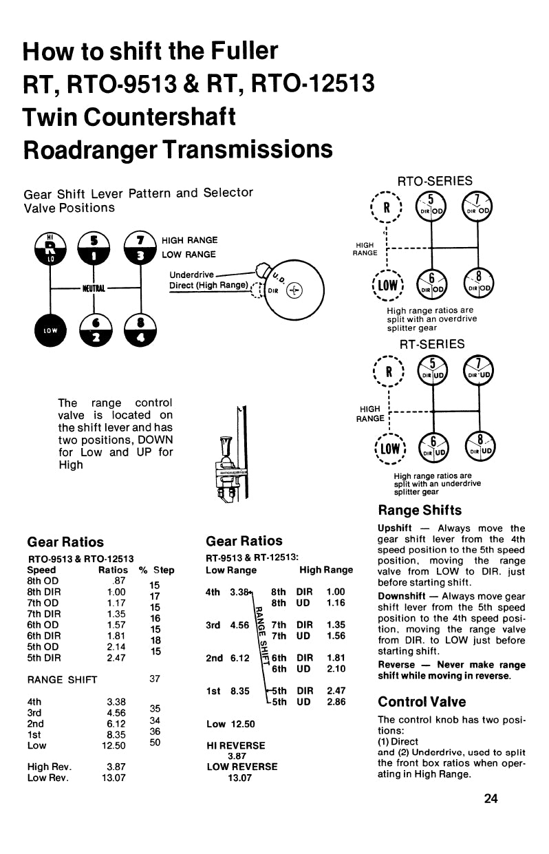 1981 - 1986 Peterbilt 359 Gebruikershandleiding | Engels