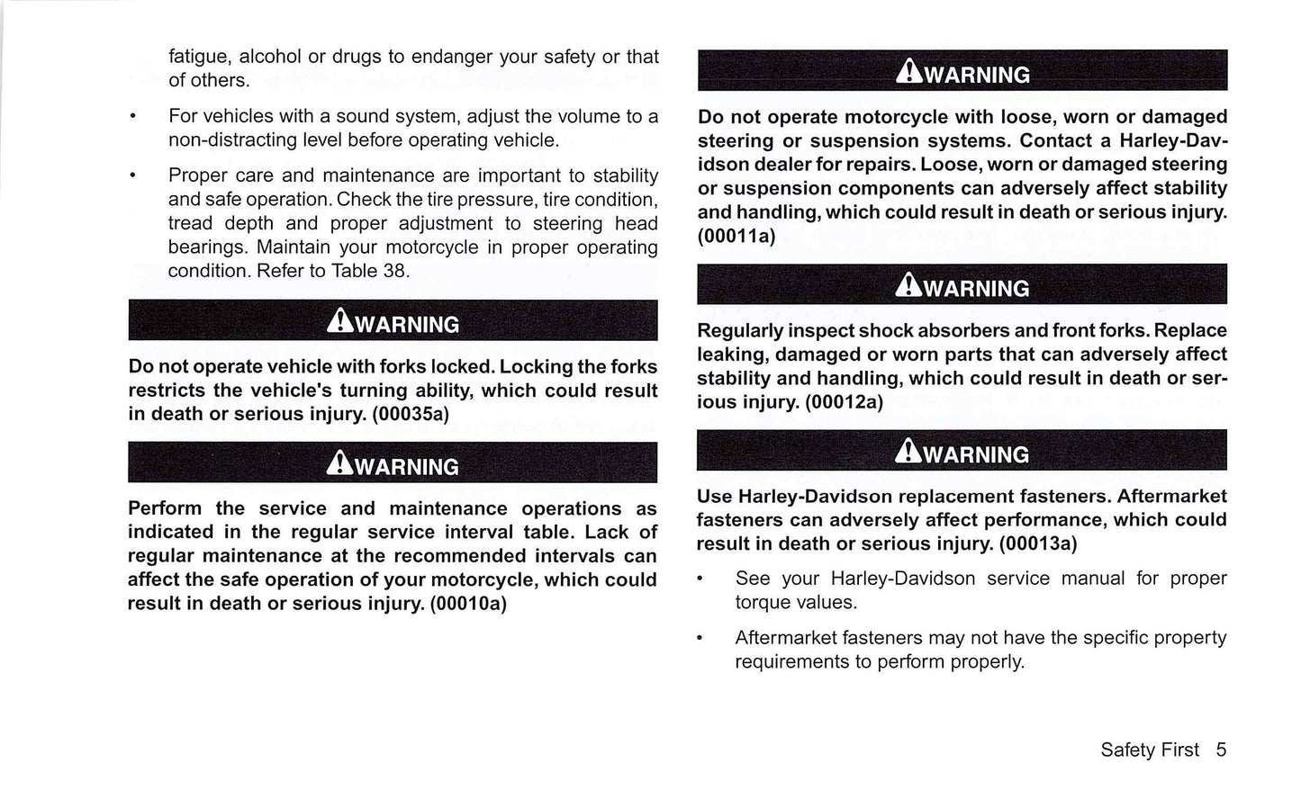 2017 Harley-Davidson Touring Gebruikershandleiding | Engels