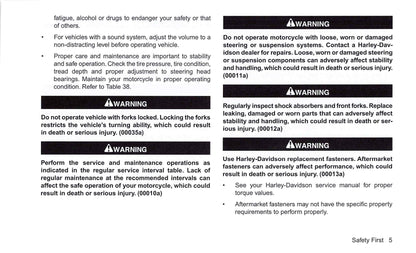 2017 Harley-Davidson Touring Gebruikershandleiding | Engels