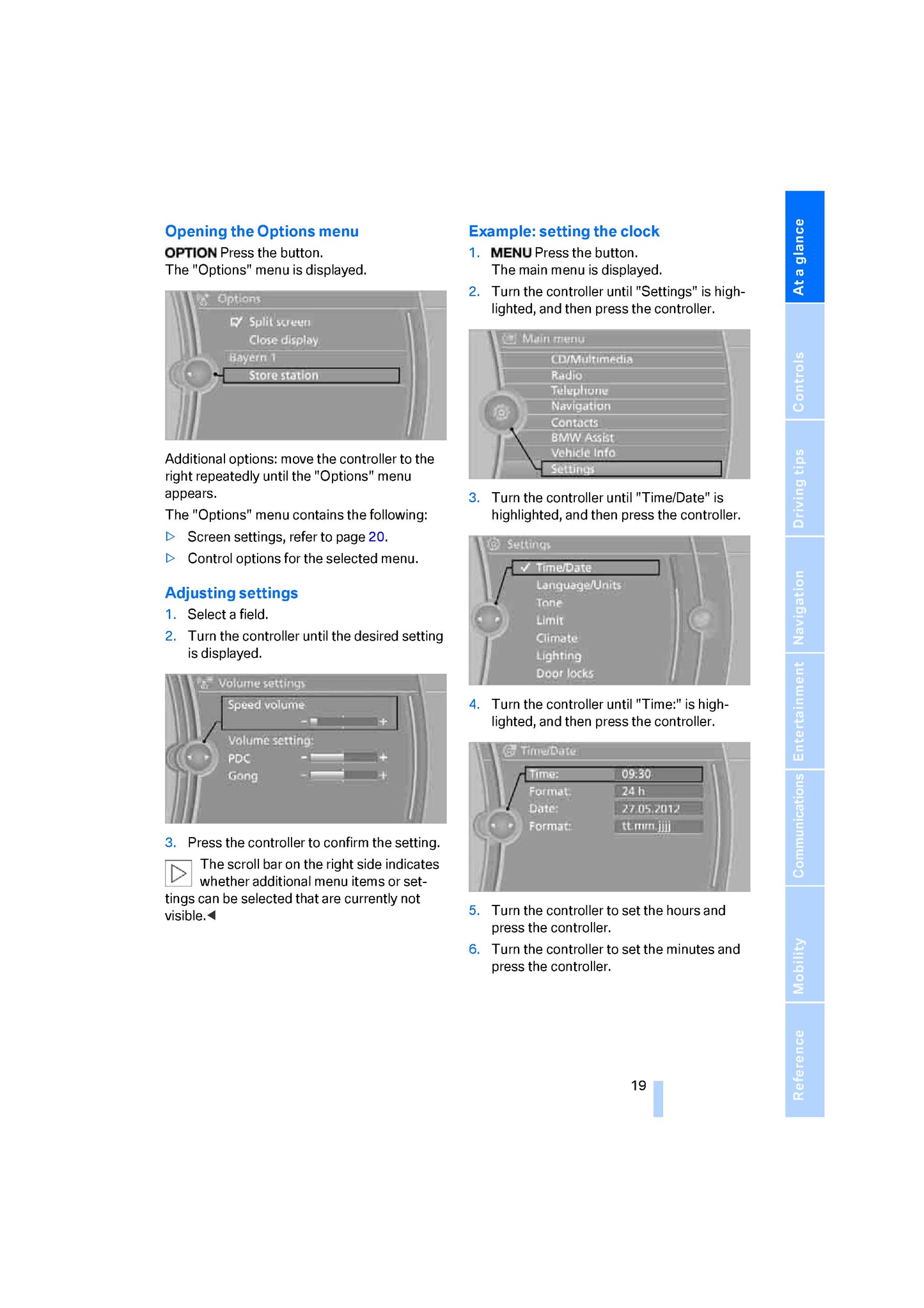 2009 BMW Z4 Owner's Manual | English