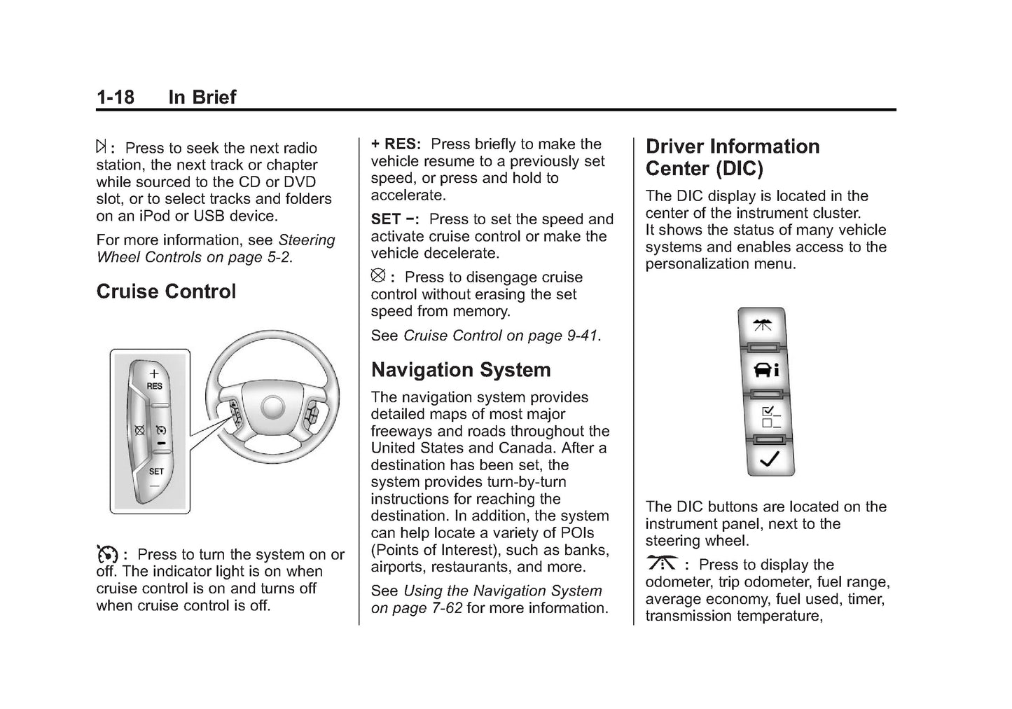 2013 Cadillac Escalade / ESV Owner's Manual | English