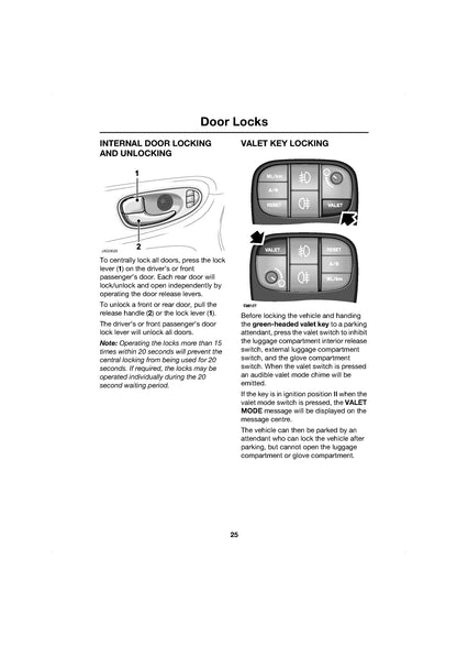 2008 Jaguar XJ Owner's Manual | English