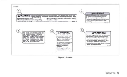 2017 Harley-Davidson Touring Gebruikershandleiding | Engels