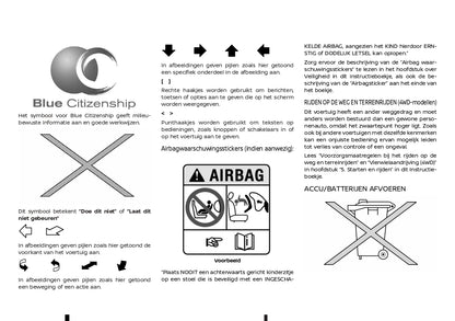 2022-2023 Nissan Qashqai Owner's Manual | Dutch