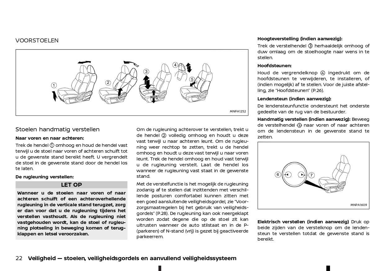 2022-2023 Nissan Qashqai Owner's Manual | Dutch