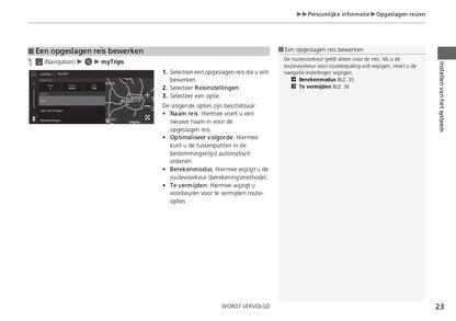 2021 - 2023 Honda Jazz e:HEV Navigation Guide | Dutch