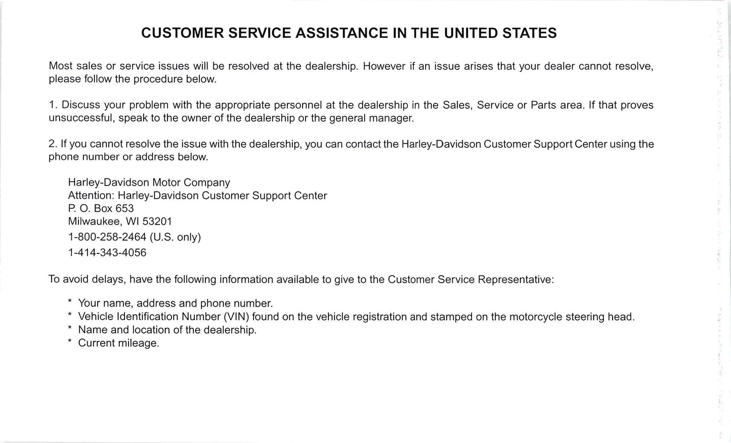 2017 Harley-Davidson Touring Gebruikershandleiding | Engels