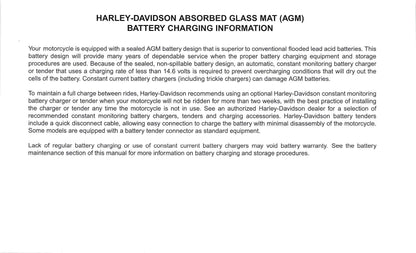 2017 Harley-Davidson Touring Gebruikershandleiding | Engels