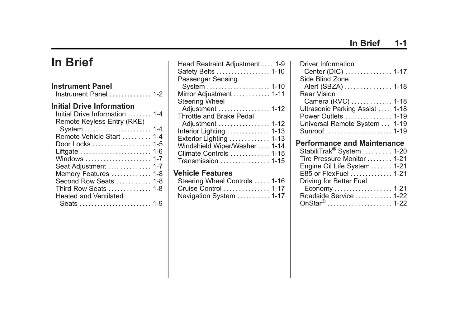 2014 Cadillac Escalade / ESV Owner's Manual | English