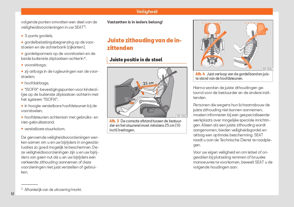 2020 Seat Ibiza Owner's Manual | Dutch