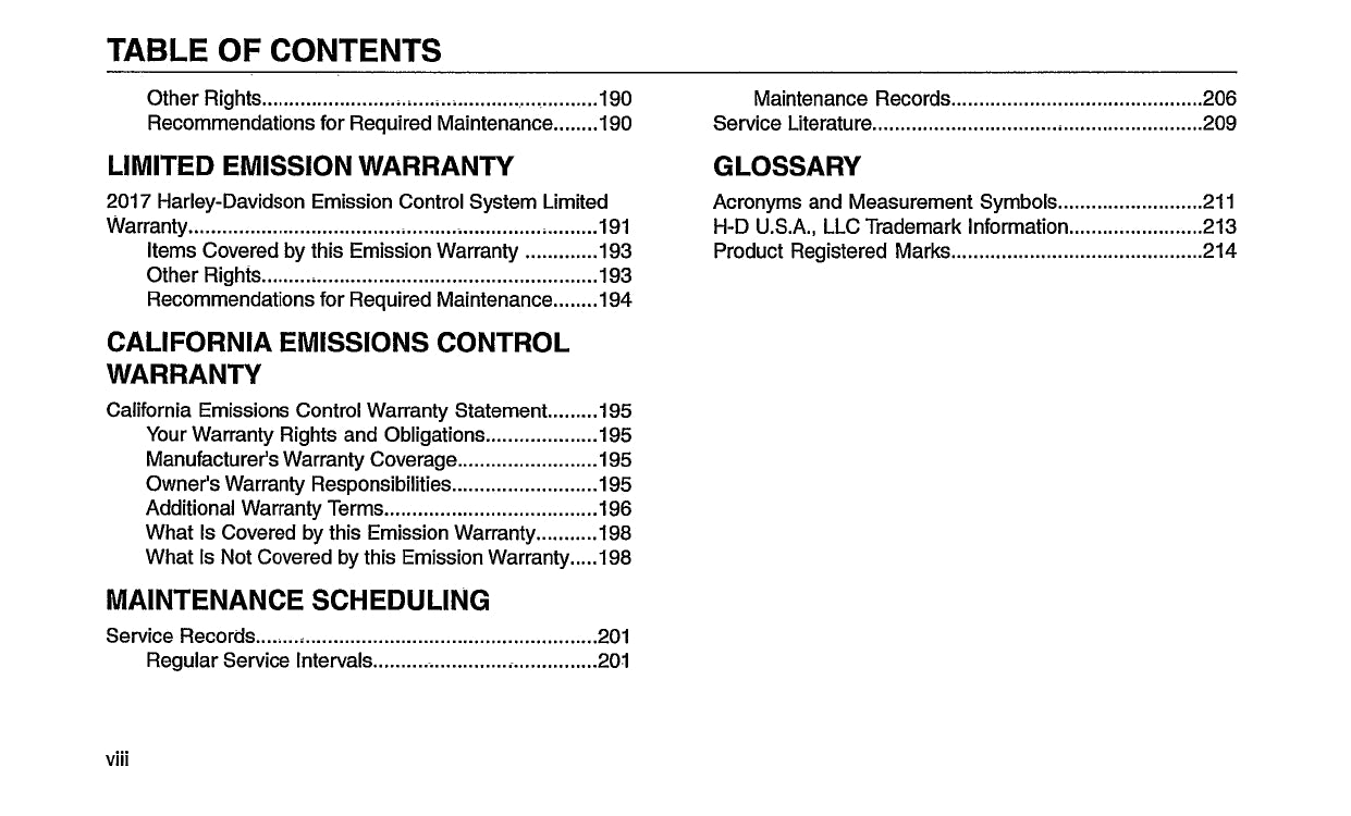 2017 Harley Davidson FXSE Manuel du propriétaire | Anglais
