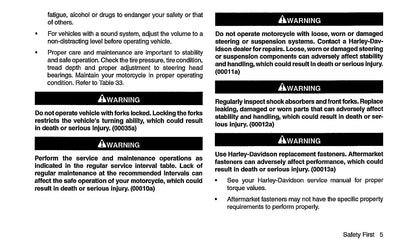 2017 Harley Davidson FXSE Manuel du propriétaire | Anglais