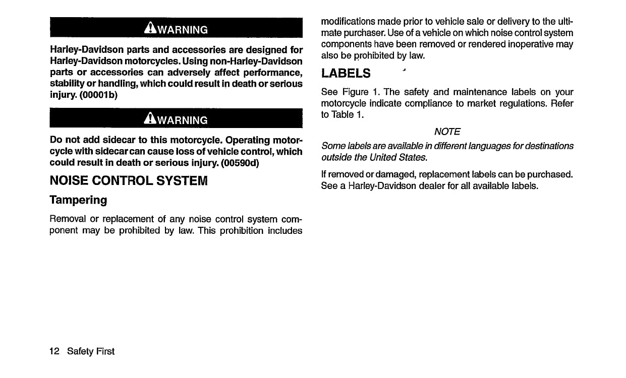 2017 Harley Davidson FXSE Manuel du propriétaire | Anglais