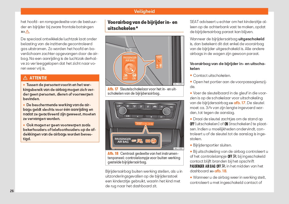 2020 Seat Ibiza Owner's Manual | Dutch