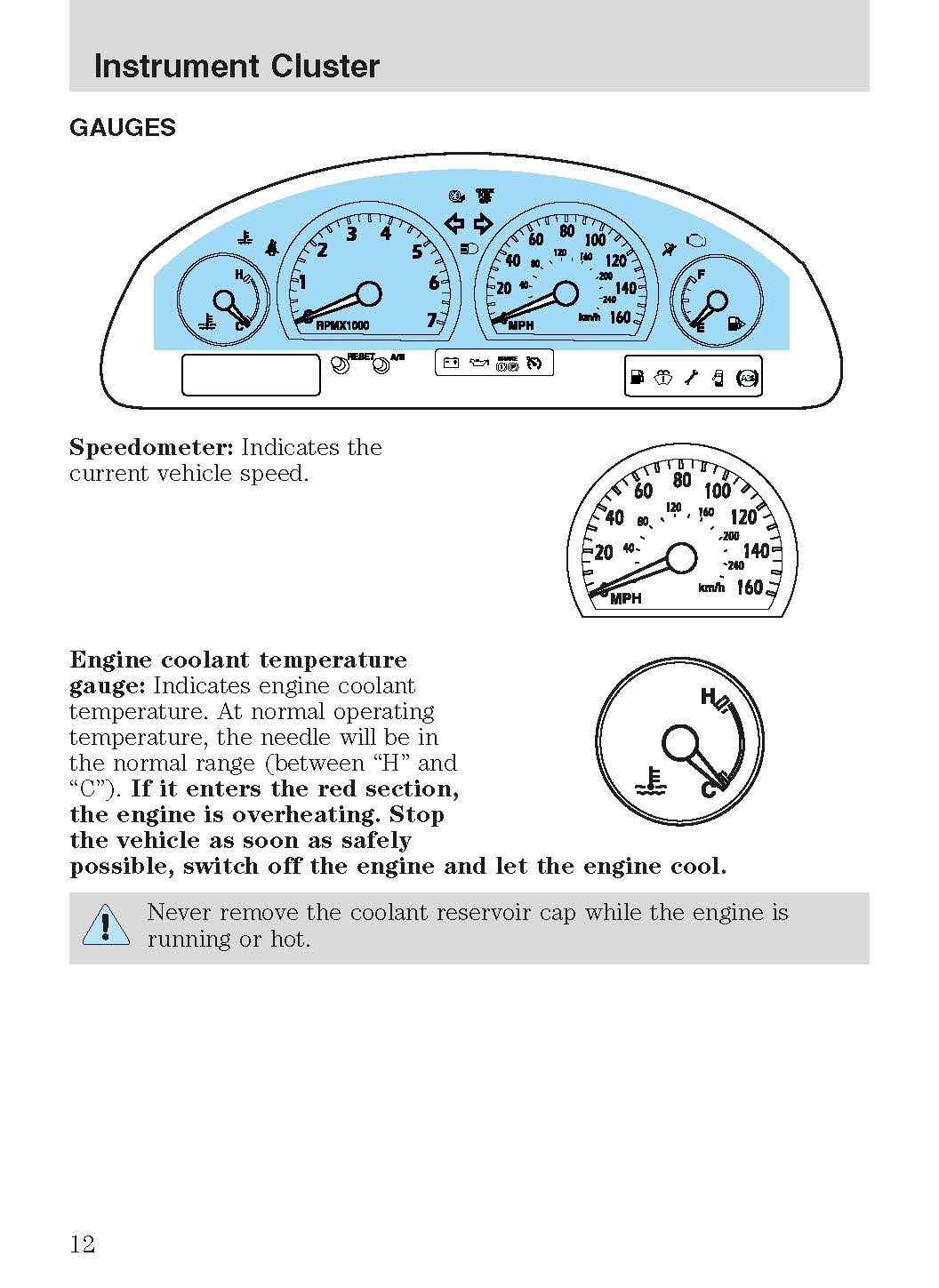 2003 Ford Thunderbird Owner's Manual | English