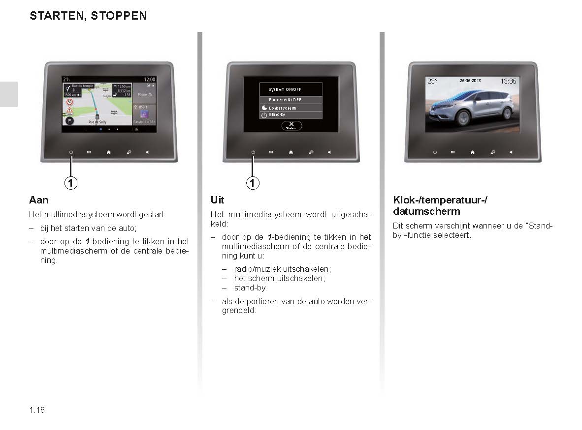 2023 Renault Easy Connect Gebruikershandleiding | Nederlands