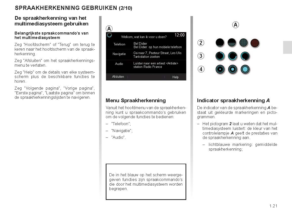 2023 Renault Easy Connect Gebruikershandleiding | Nederlands