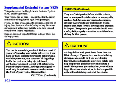 2002 Pontiac Firebird Owner's Manual | English