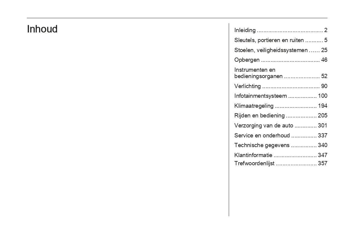 2023-2024 Opel Corsa/Corsa-e Gebruikershandleiding | Nederlands