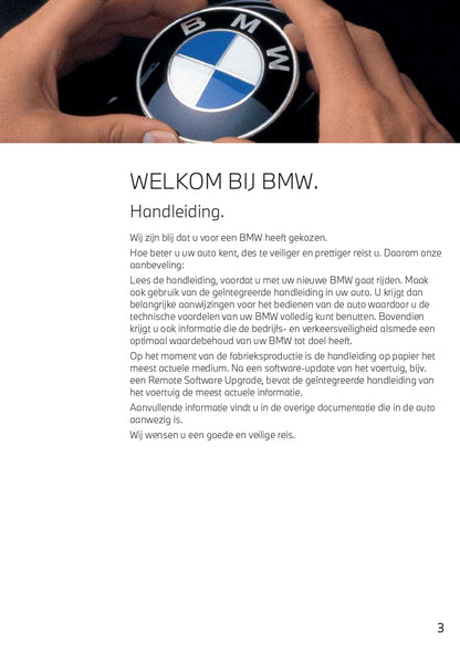 2022-2023 BMW X1 Owner's Manual | Dutch