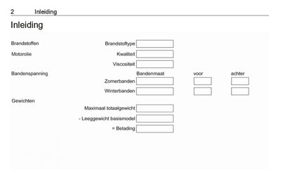 2019 Opel Crossland X Owner's Manual | Dutch