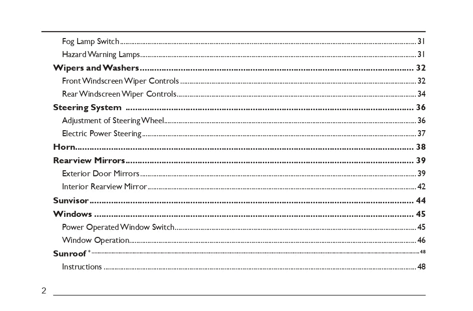 2023 MG HS Owner's Manual | English