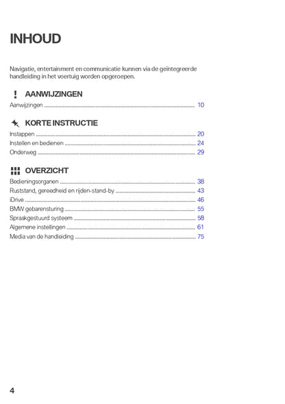 2019 BMW 5 Series Touring Owner's Manual | Dutch