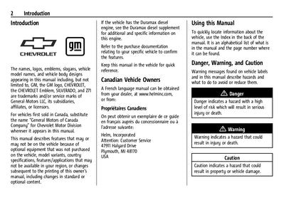 2023 Chevrolet Silverado 1500 Gebruikershandleiding | Engels