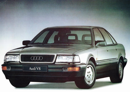 1990 Audi Quattro V8 Gebruikershandleiding | Engels